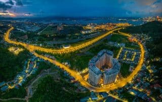 Dự án The Dragon Castle tại thành phố Hạ Long, cạnh trung tâm thương mại AEON Mall.