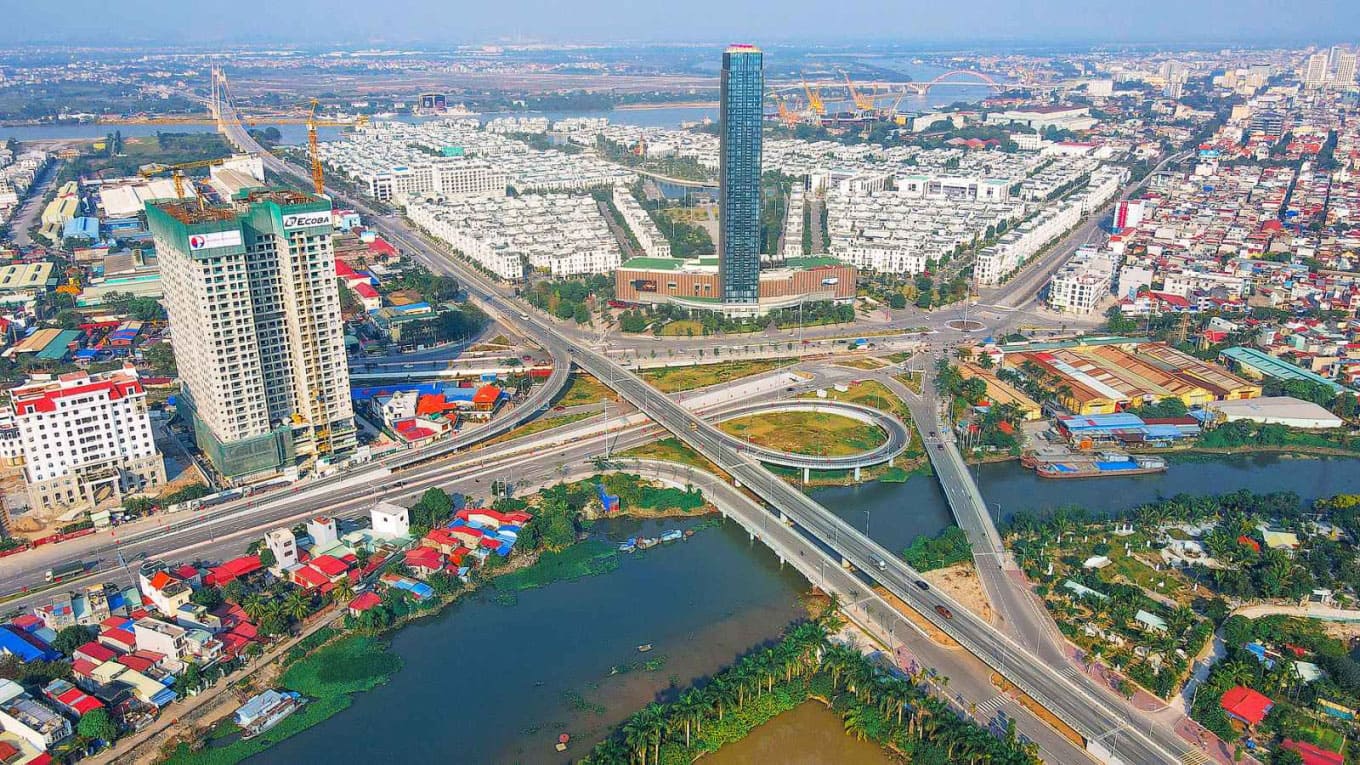 Một góc thành phố Hải Phòng.