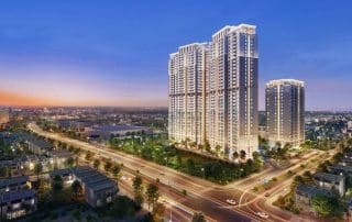 Phối cảnh khu căn hộ Gem Park Hải Phòng.