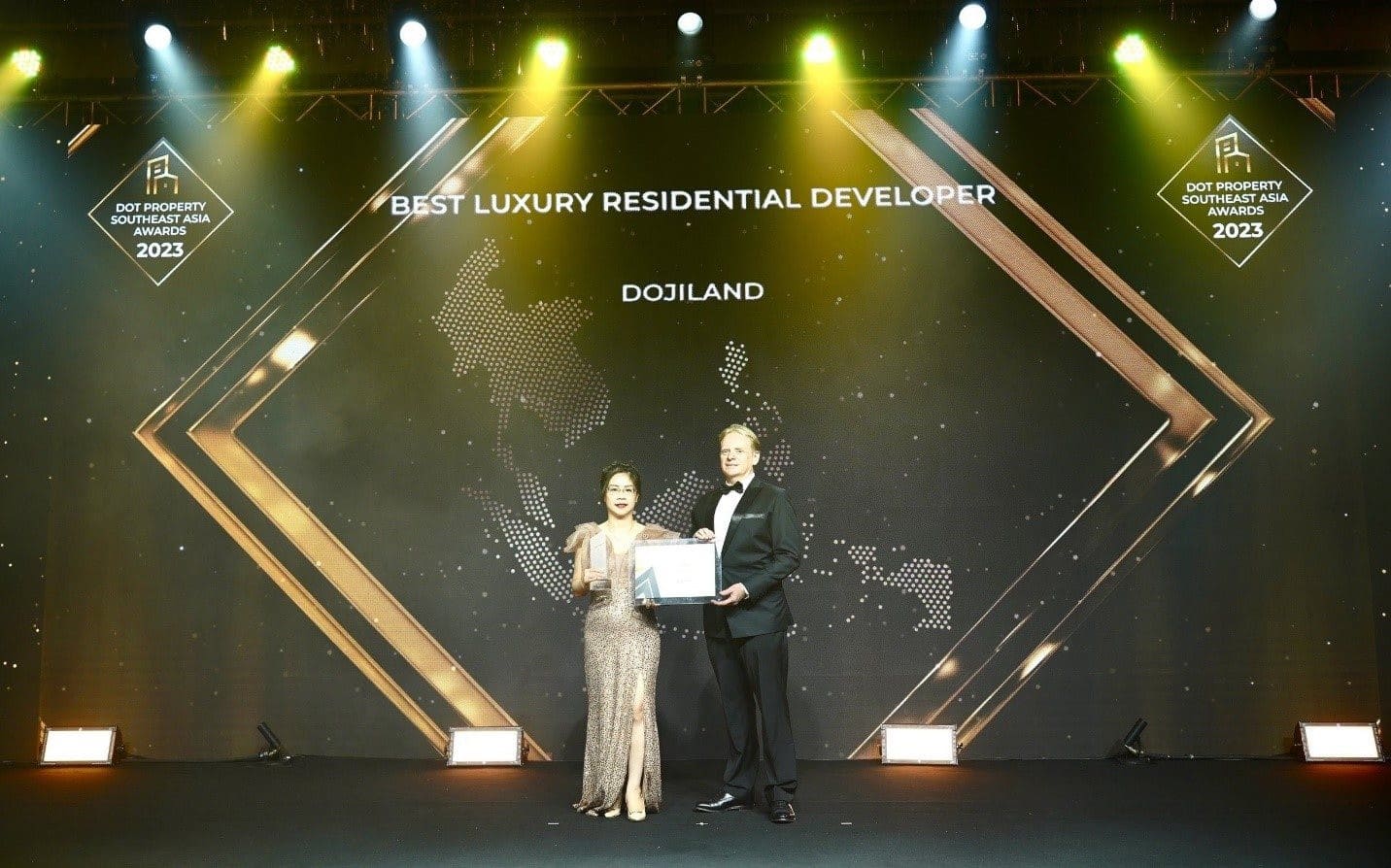 Golden Crown Hai Phong vừa được vinh danh là dự án hạng sang có thiết kế biểu tượng đẹp nhất Đông Nam Á năm 2023.