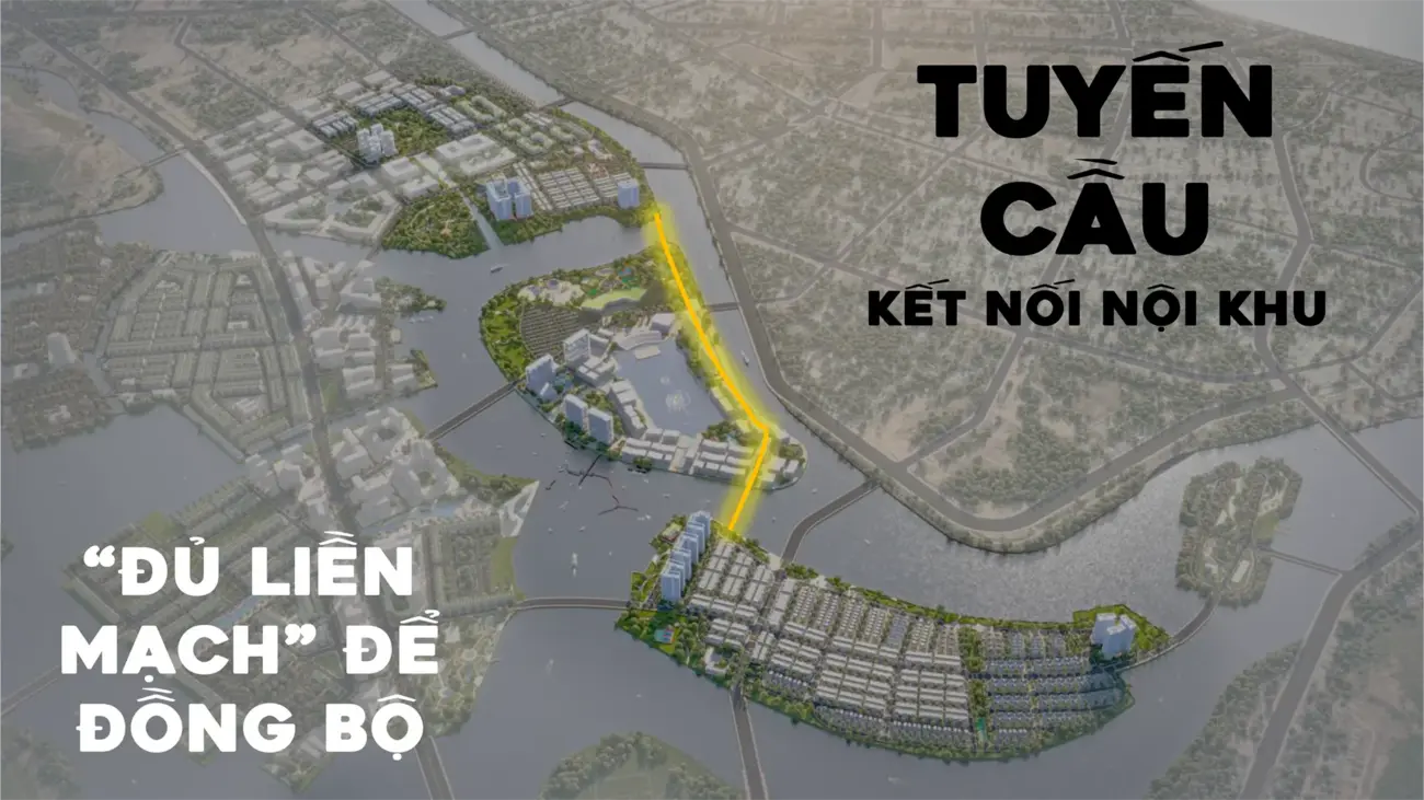 “Tuyến cầu kết nối nội khu Charmora City – Đủ liên mạch để đồng bộ”